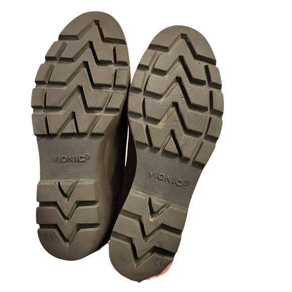 Vionic Hazal zip-up ankle boots in the stone suede leather color size 7 - Picture 6 of 9